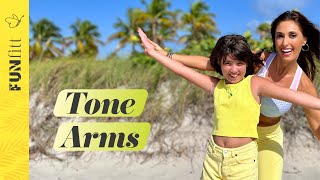 Exercises To Tone Flabby Arms Women [upl. by Telfore911]