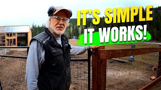 DIY Large Fence Post Cut Guide amp Tools For QuickNEasyNAccurate Results Every Time [upl. by Adnot]