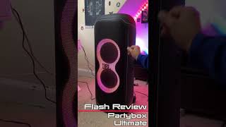 JBL Partybox Ultimate Flash Review [upl. by Mcguire]