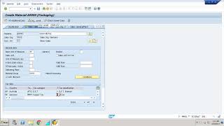 how to create a Material Master MM01 in SAP  SAP MM for beginners SAPMM Materialmaster [upl. by Enila]