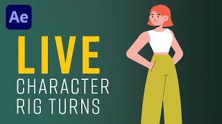 How do Character turnaround in After Effects  workflow Part 1 [upl. by Ahsienroc]