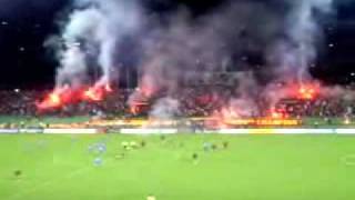 FK Sarajevo  NK Zeljeznicar 21 Kosevo gori nakon gola [upl. by Augustine]