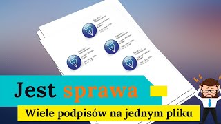 Wiele podpisów na jednym pliku Dobrze czy źle [upl. by Pennebaker]