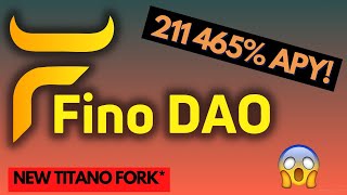 FINO DAO  The new TITANO fork with higher APY just launched How to buy amp Calculator [upl. by Essy674]