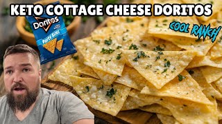 Cool Ranch Cottage Cheese Keto Doritos Recipe Easy amp Fast Better than the original [upl. by Dreher]