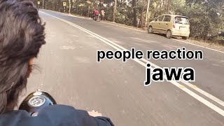 jawa model 1968 how to start in one kick original soundseetheend twostroke jawa250 dailyvlog [upl. by Nahseez]