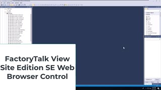 FactoryTalk View Site Edition SE Web Browser Control [upl. by Alvita797]