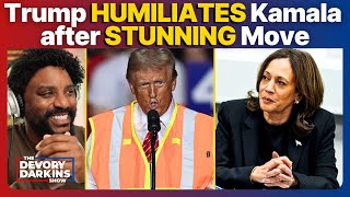 Trump HUMILIATES Kamala with STUNNING Move Just days before ELECTION [upl. by Suiratnauq]