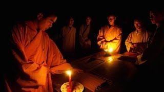 Morning Ceremony at the Shaolin Temple 5 am 201405 shaolinlt [upl. by Deane433]