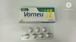 Vorneu 5mg Tablet Uses in Urdu Vorneu 10mg Tablet Uses Vorneu 20mg Tablet Uses Vortioxetine 10mg [upl. by Suiradel]