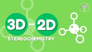 How to convert 3d ⚫chiral carbon to 2d  🧪Organic chemistry [upl. by Mlohsihc]