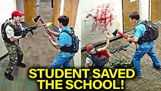 School Shooter Who Messed With The Wrong Person [upl. by Nitsug]