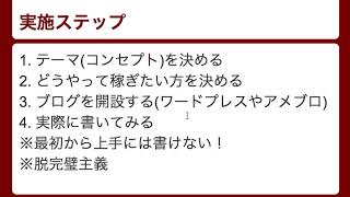 【ブログで稼ぐ方法】稼げるまでの成長ステップ [upl. by Reeba625]