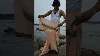 How to wear Dhoti dhoti kaise pahnte hai short viralvideo dhotistyle shortvideo [upl. by Siari]