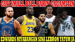 KASUNTUKAN ni LEBRON KUKUNIN ng LAKERS sa CENTRO  KYLE ANDERSON CENTRO ng GSW PABORITO SMALL BALL [upl. by Ycnay]