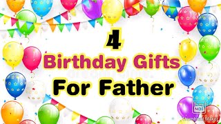 4 Easy handmade birthday gift ideas for father  Birthday gift ideas 2020  Gift Ideas for Father [upl. by Berg400]