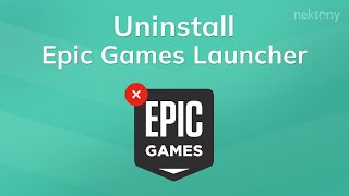 How to uninstall Epic Games Launcher on Mac [upl. by Nwahsem]