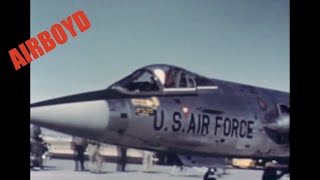 Joe Jordans F104 Record Altitude Flight 1959 [upl. by Borlow533]