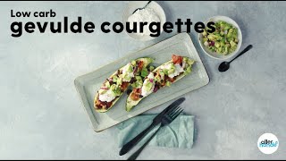 Koolhydraatarme courgettes met avocadosalsa  Recept  Allerhande [upl. by Htez517]