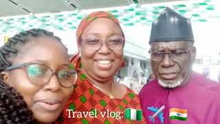 TRAVEL WITH ME FROM NIGERIA 🇳🇬 TO INDIA 🇮🇳 AS AN INTERNATIONAL STUDENT FIRST 24 HOURS travelvlog [upl. by Assirrec924]