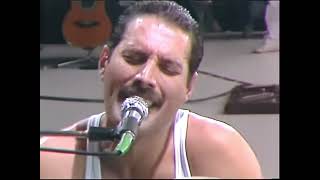 Queen  Bohemian Rhapsody Live Aid 1985 Wembley Stadium [upl. by Brittni389]