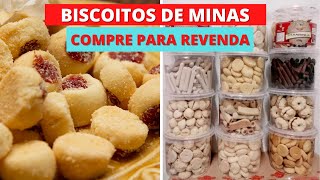 BISCOITOS DE MINAS PARA REVENDA 6 Fornecedores direto da fábrica [upl. by Hailahk55]