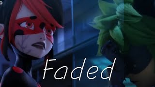 Faded Miraculous Amv ParisTales Of Shadybug And ClawNoir [upl. by Nuahsyar935]