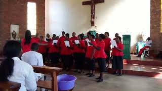 St Josephy Mukasa Women ChoirAdolorata Parish Archdiocese of Blantyre Malawi [upl. by Irtak734]