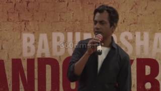 Nawazuddin Siddiqui Speaks Haryanvi  Talks About His Character In Babumoshai Bandookbaaz [upl. by Voe593]