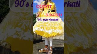 OUTFIT from scratch DIWALl shorts trending fashion youtubeshorts outfitideas Meeshodress yt [upl. by Niatsirk62]