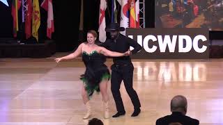 UCWDC WORLD 2024 Cha Cha Division 3 CrystalMolly King amp JT Anderson [upl. by Gardas236]