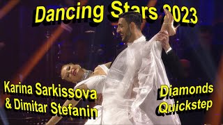 Dancing Stars 2023 Karina Sarkissova amp Dimitar Stefanin „Diamonds Are A Girl’s“ Quickstep [upl. by Wilcox]