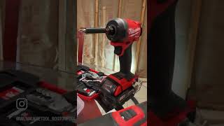 Installing some paneling using the greatest tools on earth MilwaukeeTool nothingbutheavyduty [upl. by Eduam]