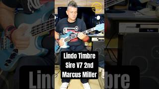 Solo de Baixo Anos 80  Groove de Slap Vintage Jazz Bass Sire V7 [upl. by Enelhtac612]