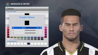 PES 2017  Jamaal Lascelles Face Build [upl. by Sharon67]