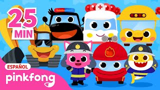 🚨TODOS los Episodios de Veo Veo con Súper Rescatadores  Pinkfong Juegos y Canciones Infantiles [upl. by Haerb]