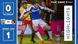 HIGHLIGHTS  Gillingham 0 Grimsby Town 1 [upl. by Gentes]