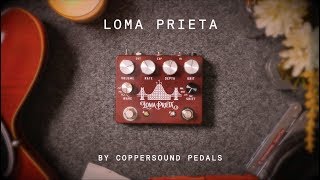 Coppersound Pedals Loma Prieta Tremolo demo [upl. by Airotkciv]