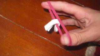 Cool How To Rubber band paper shooter [upl. by Gardener]