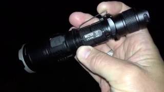 Nitcore MH27UV 13 Output Options  Camping Hunting Hiking Flashlight [upl. by Owain554]