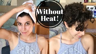 How To Dry Curly Hair  Aquis Hair Towel Review [upl. by Ecnirp]