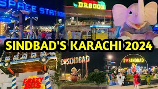 Sindbads Wonderland Karachi 2024  sindbad Amusement Park 2024  Rides and Charges  Karachi ✅💯❤️💫 [upl. by Laspisa480]