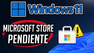 Microsoft Store Error Descarga Pendiente en Windows 1110  Solucion [upl. by Aikmat]