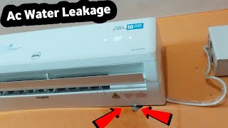 Ac leaking water inside house  split ac water leakage [upl. by Sirret95]