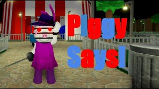 Piggy Says Roblox Piggy Simon Says [upl. by Maryellen96]