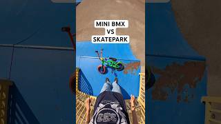 Mini BMX VS Skatepark 🚲Hayden Anderson shorts shortvideo challenge tricks gopro viral bike [upl. by Naujed]