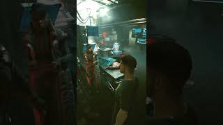 Punching Placide in Third Person gaming cyberpunk2077 [upl. by Leanard655]