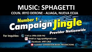 SPHAGETTI CAMPAIGN JINGLE SAMPLE COUNCILOR IRYO DERONE 2019 [upl. by Notsniw]