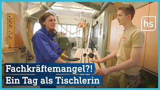 Handwerker gesucht So attraktiv ist der TischlerBeruf  hessenschau [upl. by Thedric74]