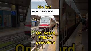 Frecciabianca ETR460  Rome to Genoa  pendolino tilting train tripreport highspeedtrain [upl. by Riatsila]